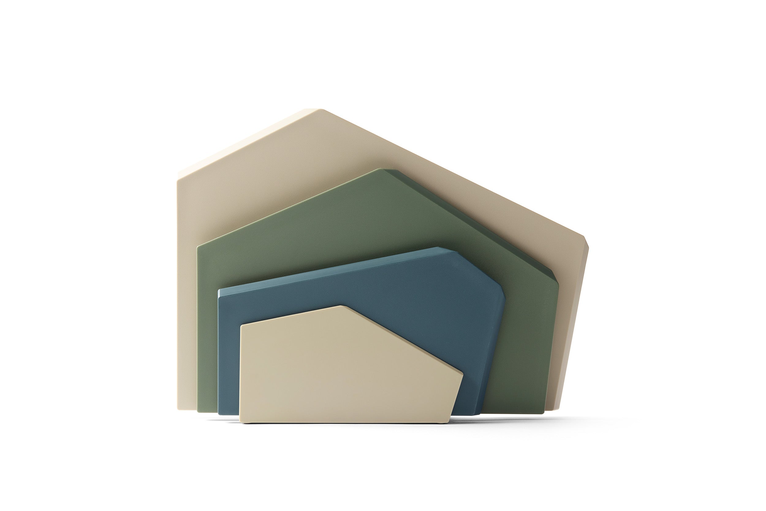 Zurich cutting board set w. holder