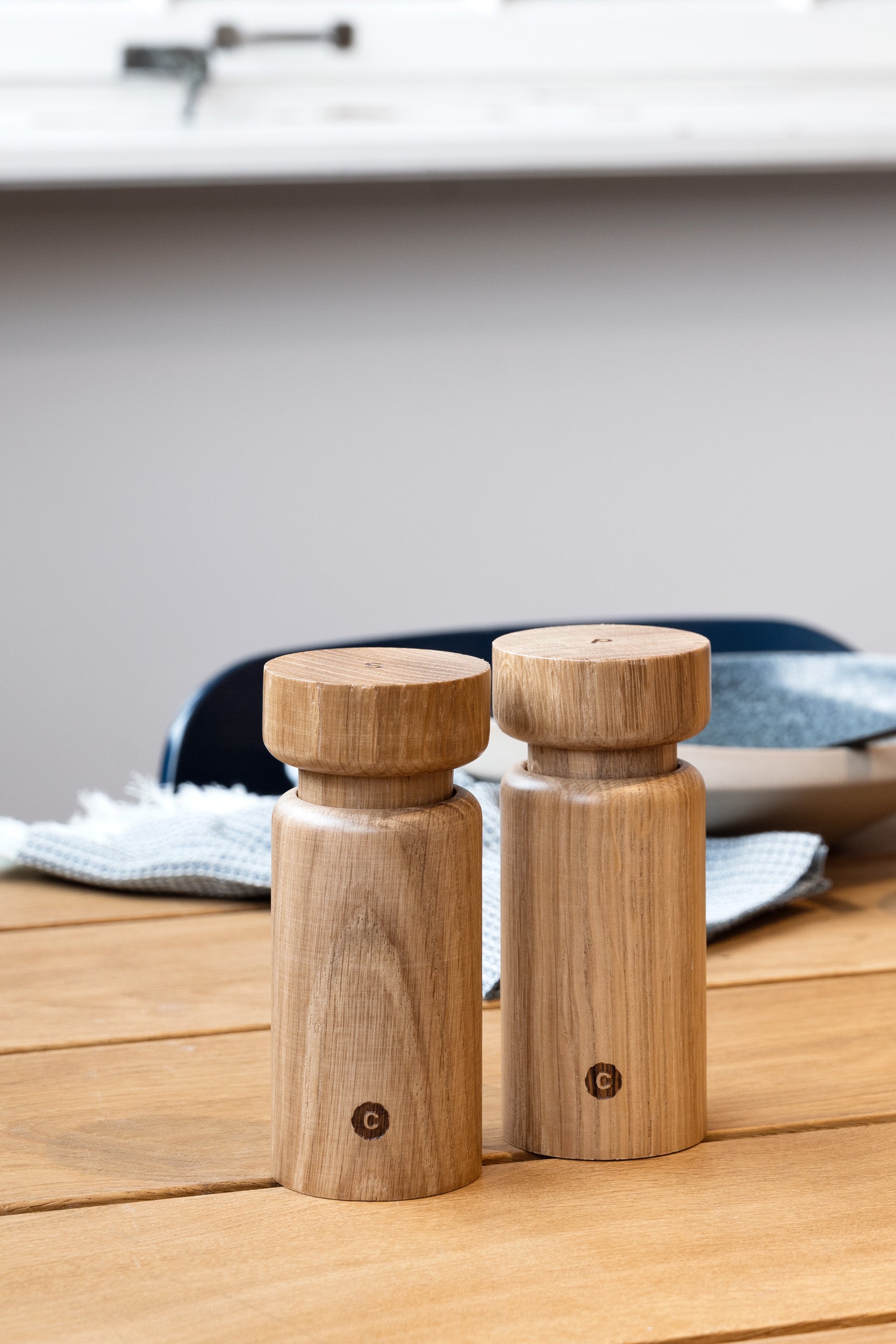 Helsinki set, oak 13cm