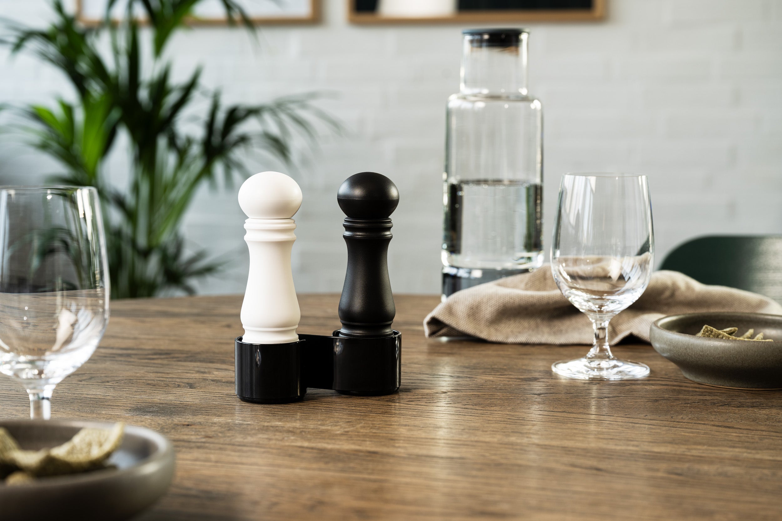 MINI grinder set, black / white