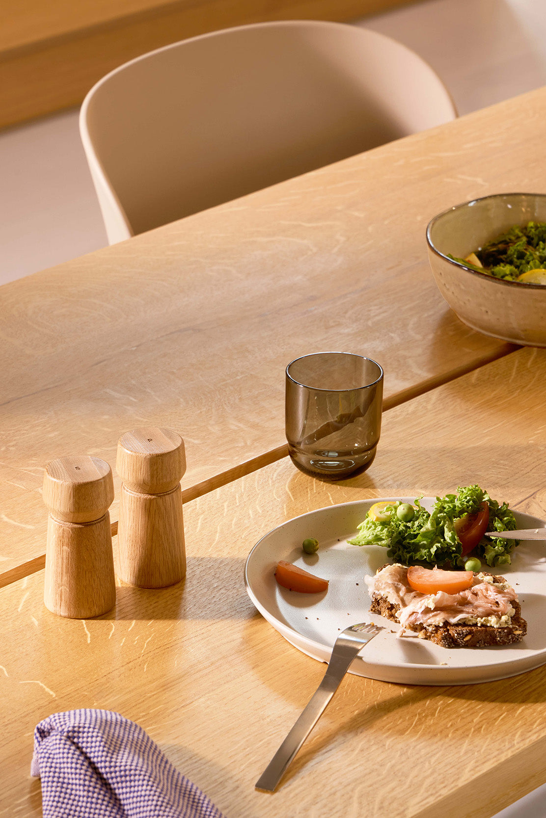Amsterdam set, oak 11 cm