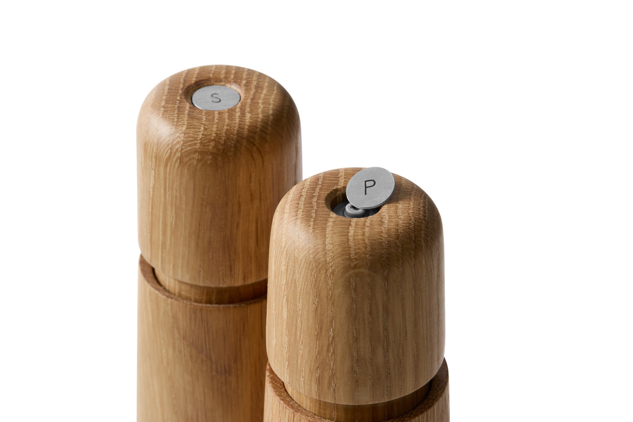 Stockholm set, oak 17cm